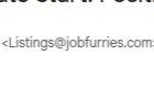 Furry Jobs Email Screenshot